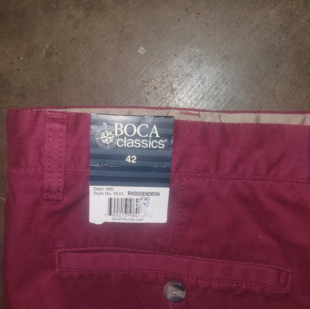 Boca brand mens shorts size 42